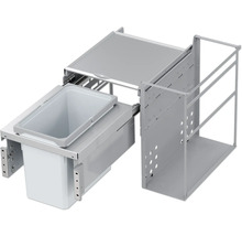 Système coulissant pour tri des déchets et porte-serviettes