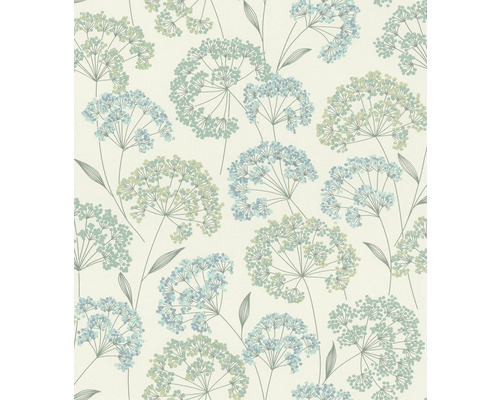 Tapete mit floralem Doldenblütenmuster