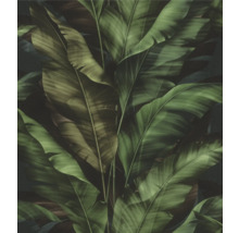 Papier peint à motif de feuilles pour la décoration murale