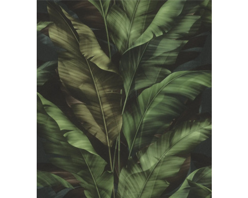 Papier peint intissé autocollant 370034 Rio feuille vert 6x0,53m Papier peint à motif de feuilles pour la décoration murale