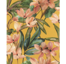 Textile à motif floral