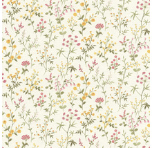 Papier peint à fleurs avec motif floral