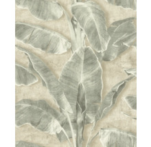 Papier peint motif feuille de bananier