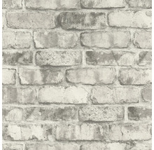 Papier peint avec motif de briques