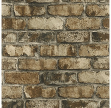 Papier peint à motif de briques pour la décoration murale