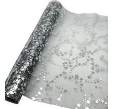 Rolle transparente Folie mit Sternmuster