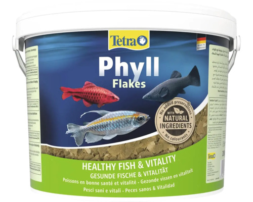 Tetra Phyll Flakes nourriture pour poissons pour des poissons sains et vitalité