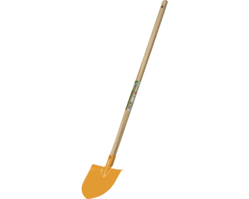 Gartenspaten mit Holzstiel und Spatenblatt