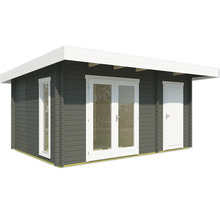 Abri de jardin en bois avec fenêtre et porte double