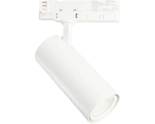 Einzelne, zylindrische Schienenleuchte