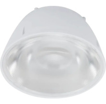 Weisse Deckenleuchte aus Kunststoff