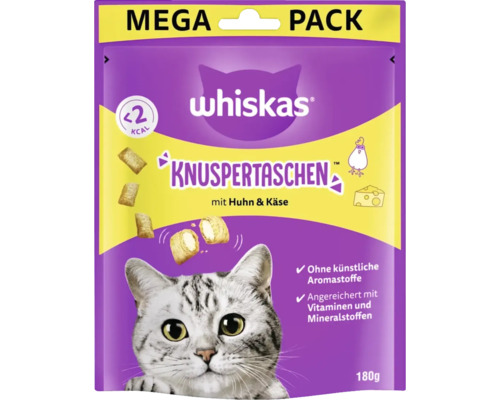 WHISKAS Temptations Huhn und Käse 180g