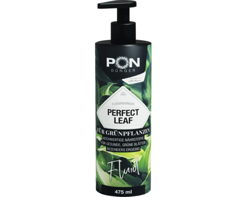 Flüssigdünger Lechuza Perfect Leaf fluid 475 ml Pon Dünger Perfect Leaf Flüssigdünger für Grünpflanzen, 475 ml