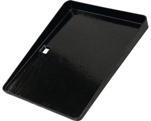 Bac de récupération d''huile rectangulaire en plastique avec orifice de vidange