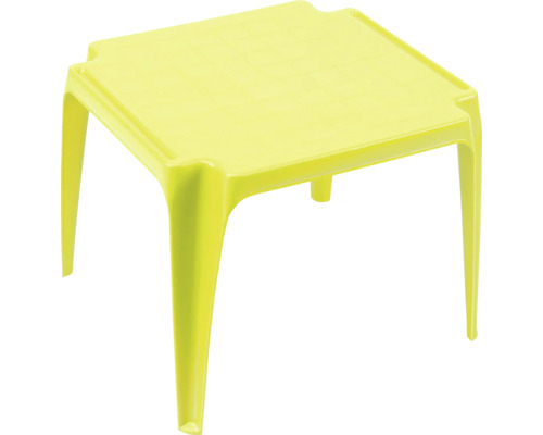 Quadratischer Kindertisch aus Kunststoff