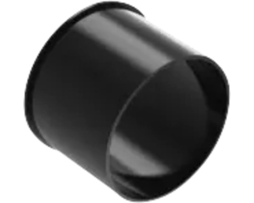 Schwarze Kunststoff-Reduziermuffe