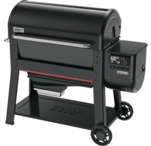 Weber Searwood Pelletgrill avec commande numérique et support