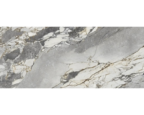 Feinsteinzeug Wand- und Bodenfliese Gravel Stone matt BxLxS 120 cm x 280 cm x 0,6 cm Feinsteinzeug Wand- und Bodenfliese Gravel Stone matt BxLxS 120 cm x 280 cm x 0,6 cm