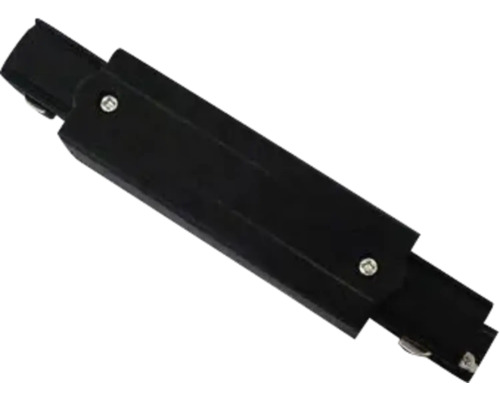 Schwarzer Stromschienenverbinder für die Beleuchtung