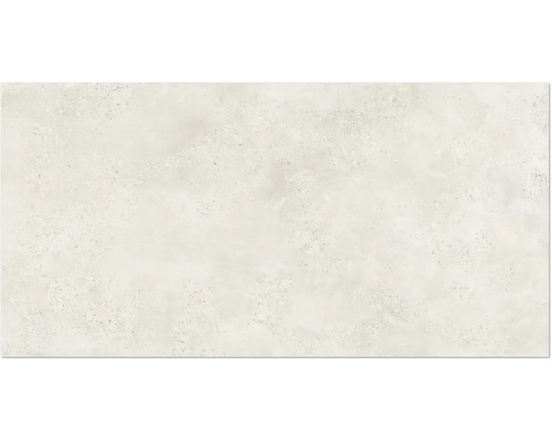 Feinsteinzeug Wand- und Bodenfliese Fond white BxLxS 80 cm x 160 cm x 0,9 cm Feinsteinzeug Wand- und Bodenfliese Fond white BxLxS 80 cm x 160 cm x 0,9 cm