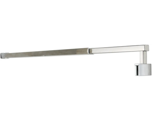 form&style Stabilisationsbügel MODENA eckig 730 - 1200 mm ausziehbar chrom Ausziehbarer Kleiderbügel aus Metall für Kleiderschränke