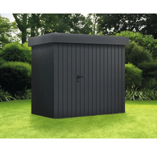 Metall Gerätehaus im Garten