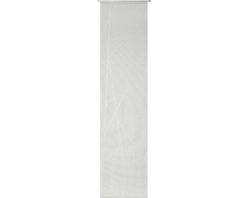 Flächenvorhang nach Mass Beam hellgrau 60 cm Breite Fensterrollo mit abstraktem Muster