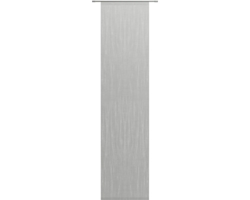 Flächenvorhang nach Mass Raya grau 60 cm Breite Horizontale Lamellenjalousie zur Fensterdekoration