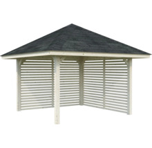 Pavillon de jardin en bois avec bardeaux