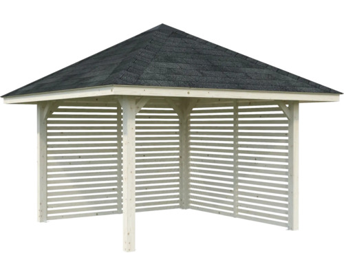 Pavillon de jardin en bois avec bardeaux