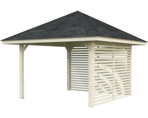 Pavillon de jardin en bois avec toit