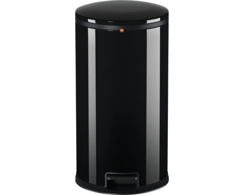 Poubelle à pédale Hailo Pure L 20 litres noir