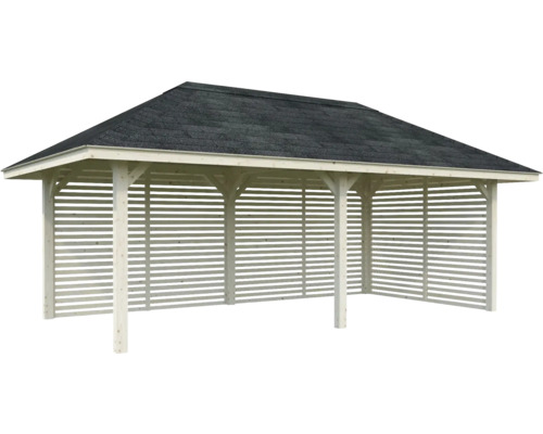 Pavillon de jardin en bois avec toit