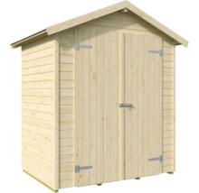 Abri de jardin en bois avec double porte pour ranger les outils de jardin