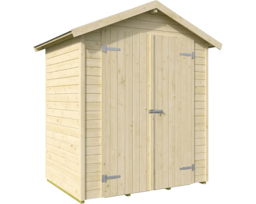 Abri de jardin en bois avec double porte pour ranger les outils de jardin