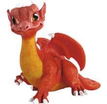 Figurine décorative dragon en pierre artificielle