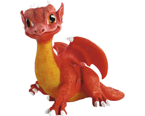 Figurine décorative dragon en pierre artificielle