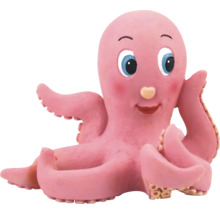 Figurine de poulpe avec visage