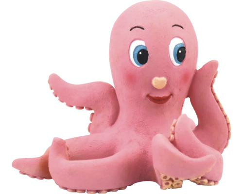 Figurine de poulpe avec visage
