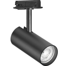 Schwarzer LED-Schienenstrahler