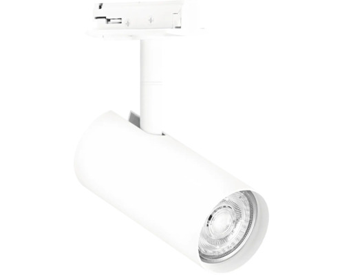 Spot sur rail blanc pour montage au plafond
