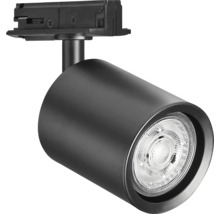 Spot sur rail noir pour intérieur