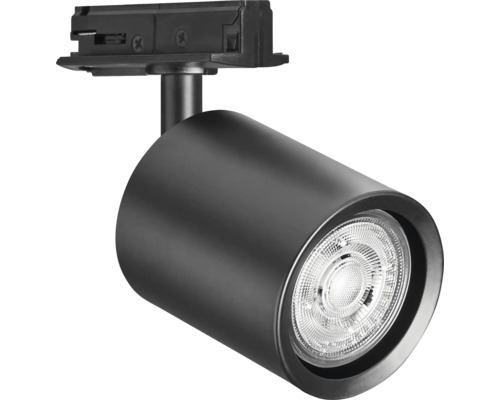 Spot sur rail noir pour intérieur
