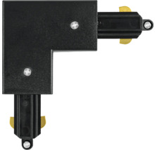 Schwarzes Eckverbindungsstück für Stromschienen-Beleuchtungssysteme