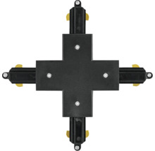 Schienenverbinder Kreuzform für Stromschienen Beleuchtungssysteme