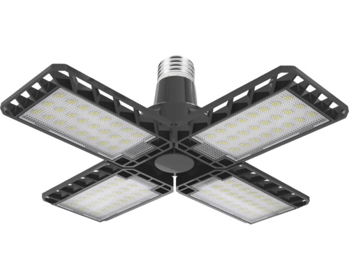 Lampe d''atelier LED avec quatre ailes