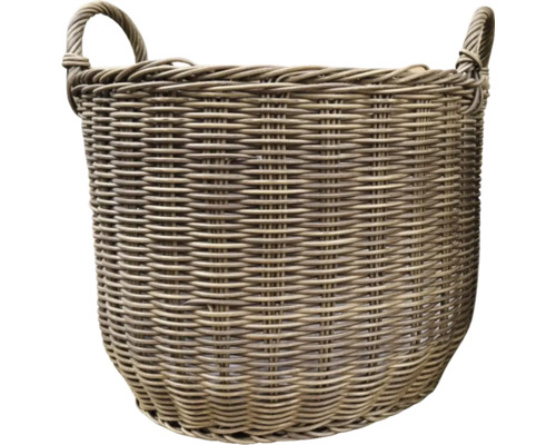 Panier en osier avec poignées