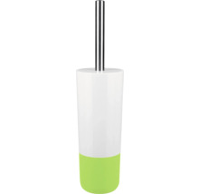 Garniture de brosse de toilette avec support et manche en métal