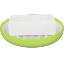 Savon dans un porte-savon