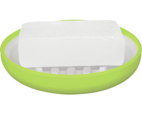 Savon dans un porte-savon